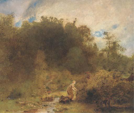 John William North - The Isle of Avalon. \'The apple isle or fortunate, men do it rightly call\' Camden\'s Britannia, Somersetshire, 1610.