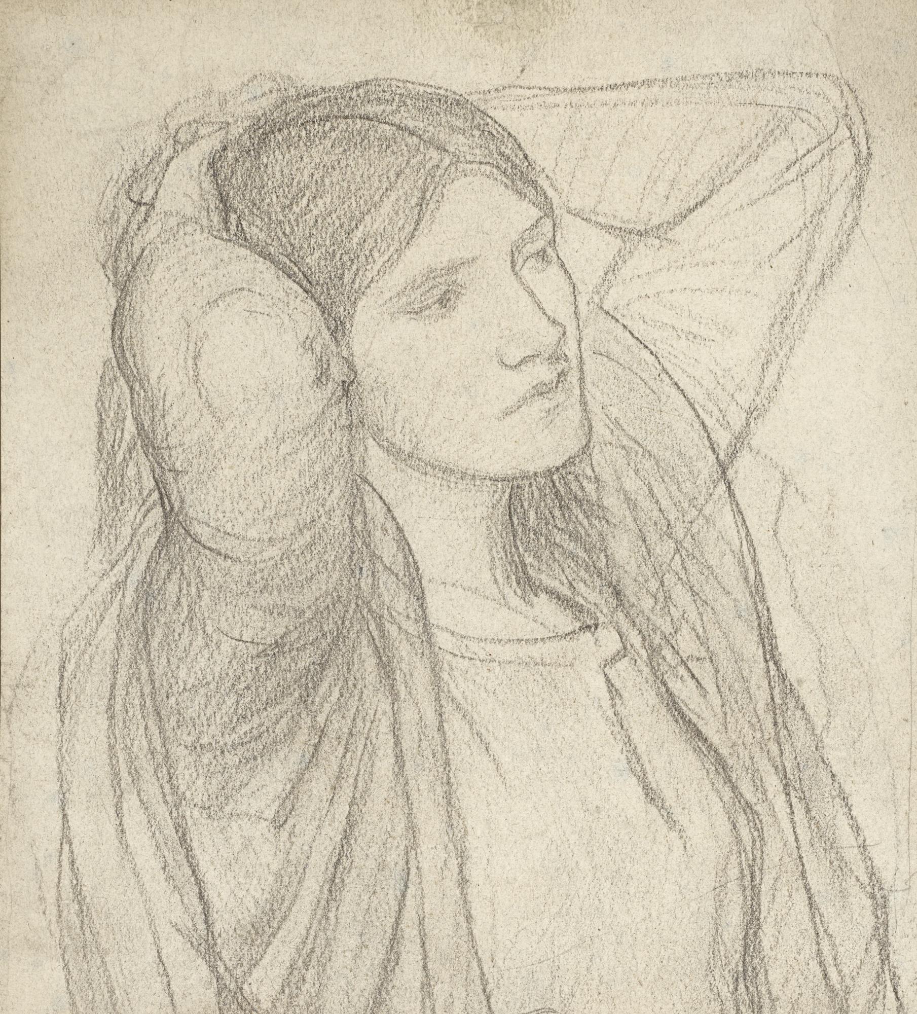 John William Waterhouse, R.A., R.I. - Study For \