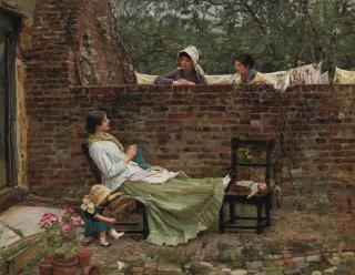 John William Waterhouse, R.A. - Gossip