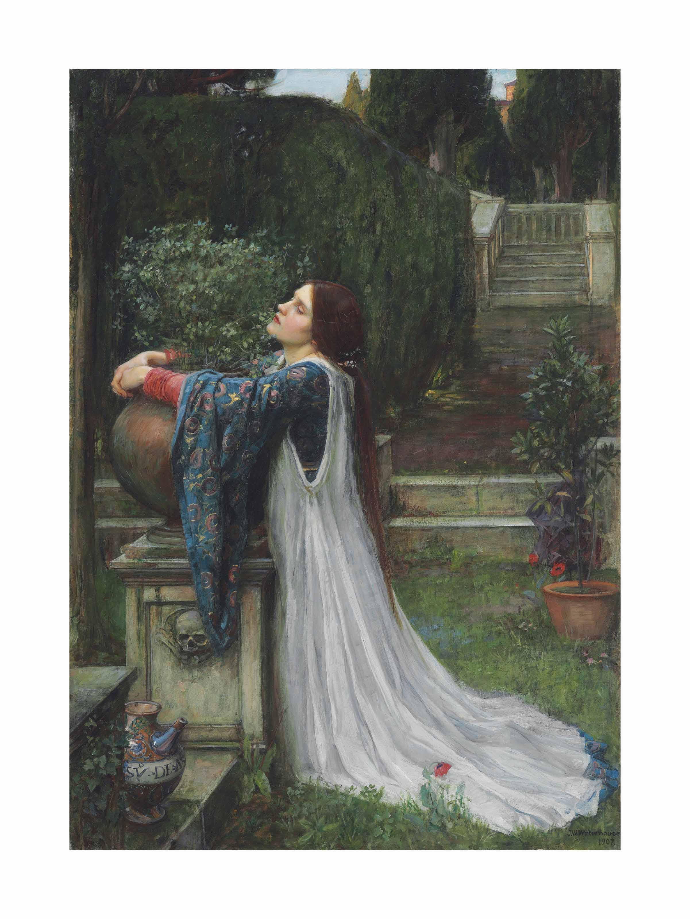 John William Waterhouse, R.A. - Isabella and the Pot of Basil