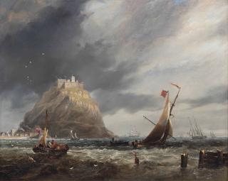 John Wilson Carmichael - St Michael\'s Mount, Cornwall