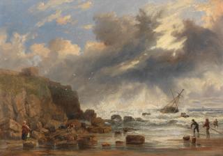 John Wilson Carmichael - The wreckers