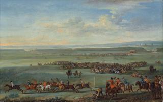 John Wootton - A Race Meeting at Newmarket