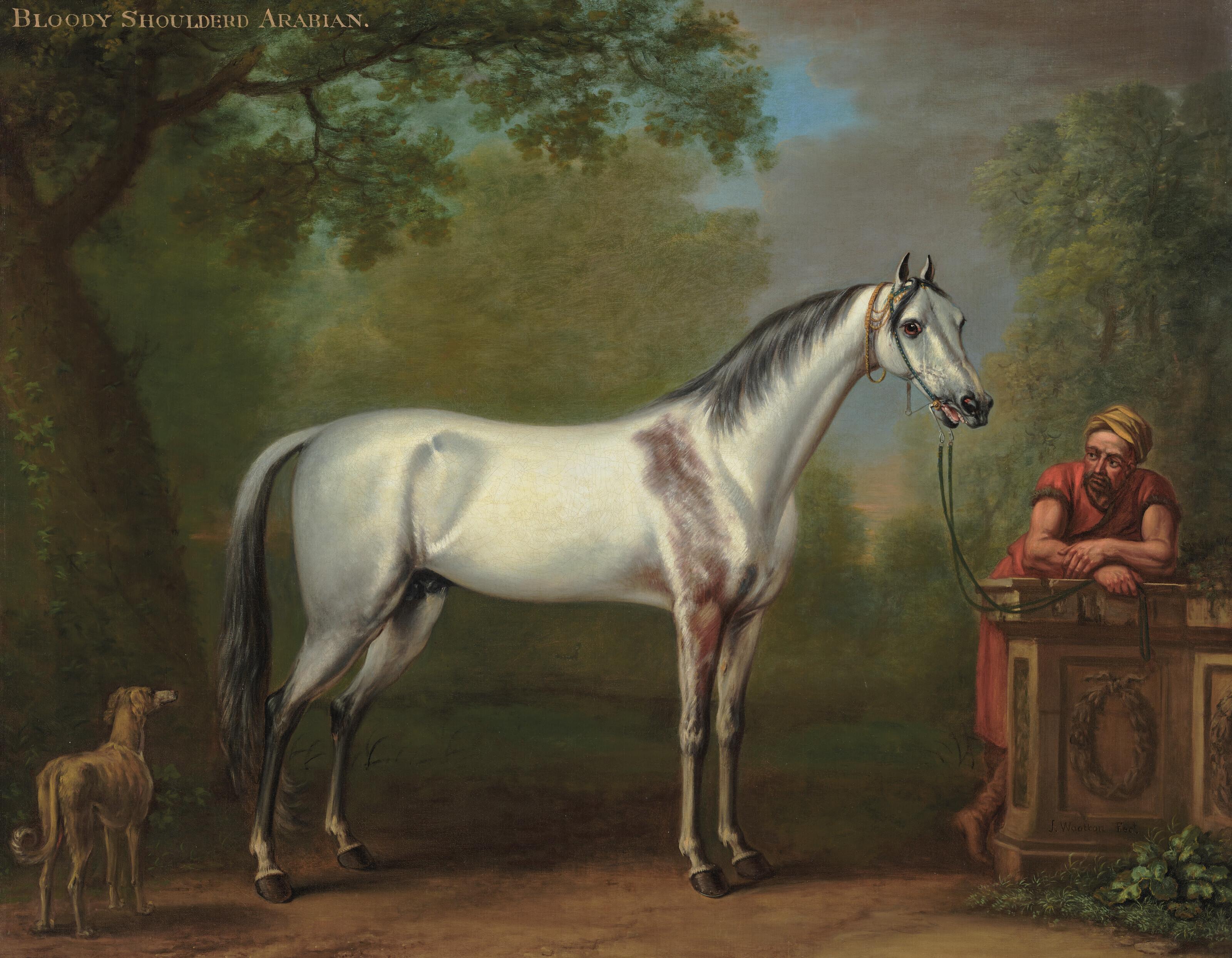 John Wootton - \'The Bloody Shoulder\'d Arabian\'