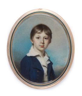 John Wright - Portrait Of A Boy, Circa 1800