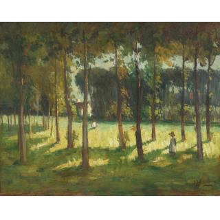 John Young Johnstone - In The Maple Grove