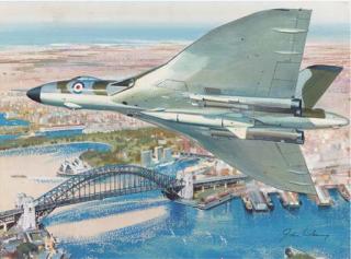 John Young - Vickers Vulcan Bomber Command Flying Over Sydney, Australia