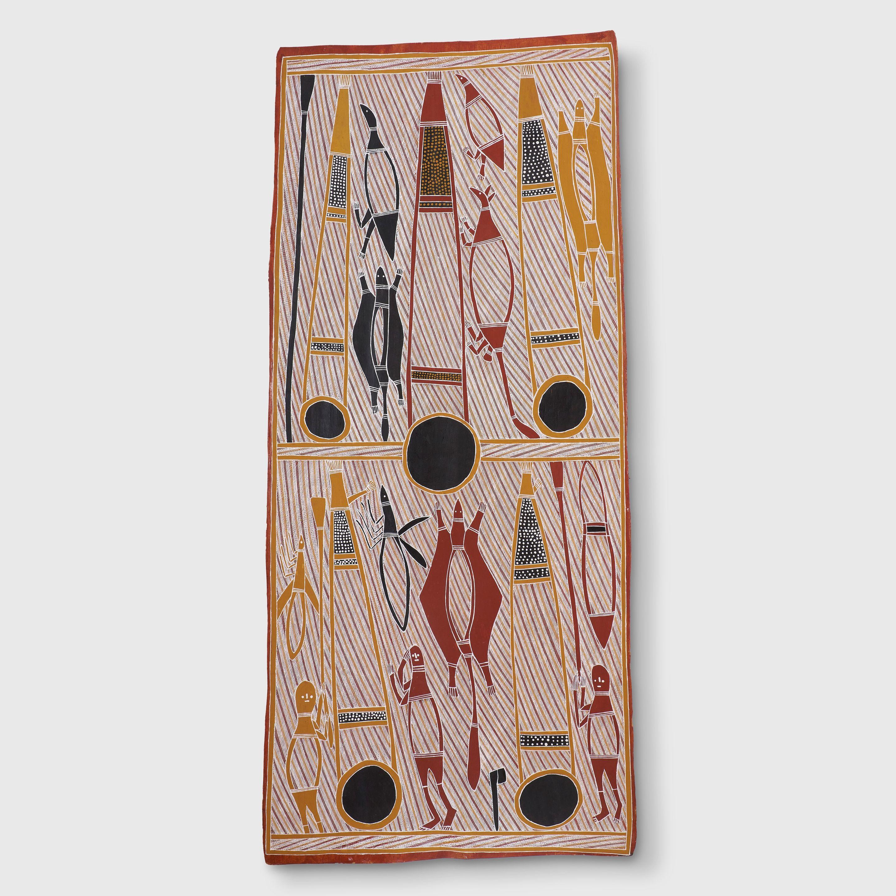 Johnny Bulun Bulun - Wama \'honey\' dreaming at Wurlkkubimerre, 2000