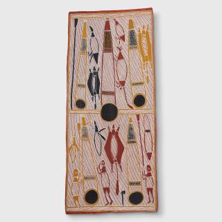 Johnny Bulun Bulun - Wama \'honey\' dreaming at Wurlkkubimerre, 2000