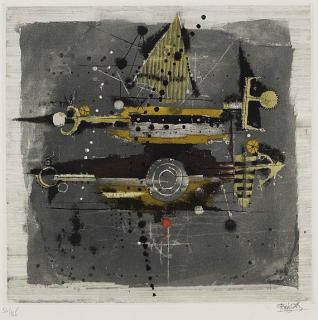 Johnny Friedlaender - 2 sheets from: Vol d\'Oiseaux