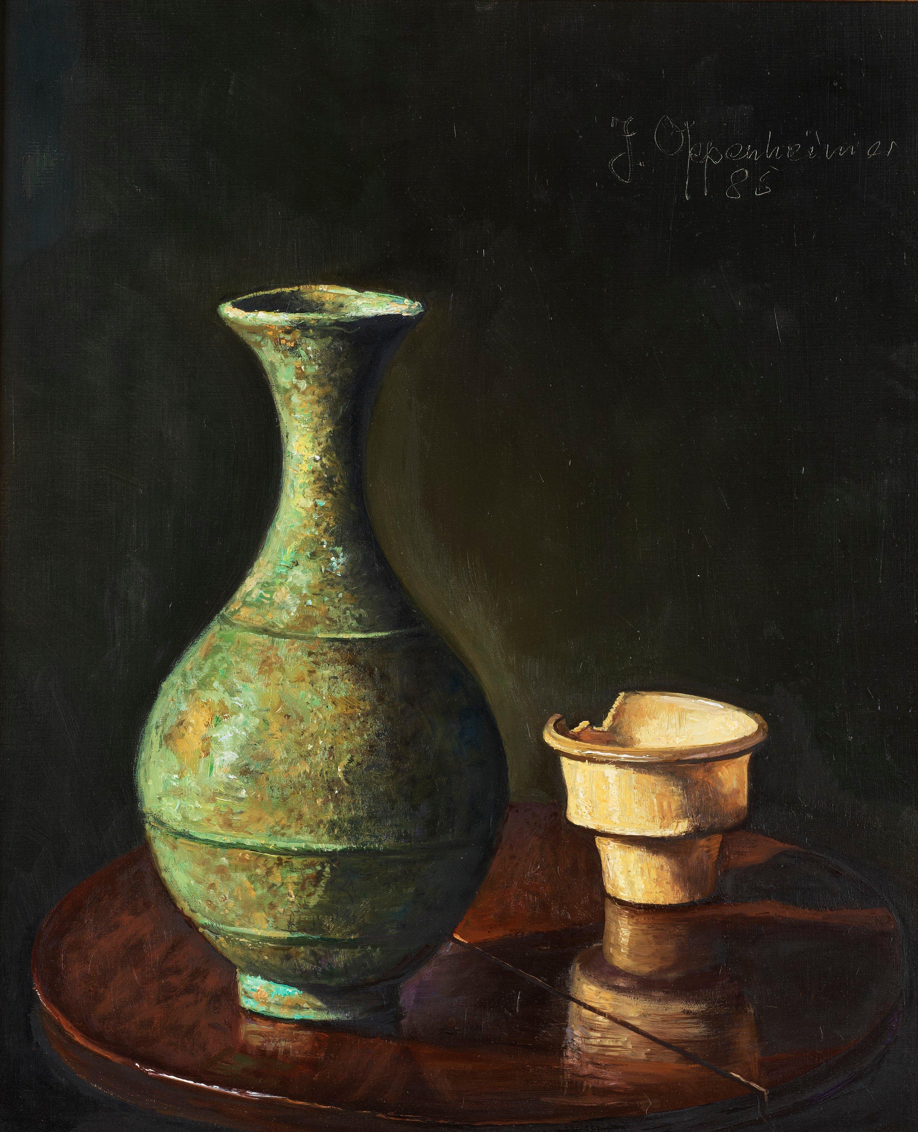 Johnny Oppenheimer - Still life with etrurian vase