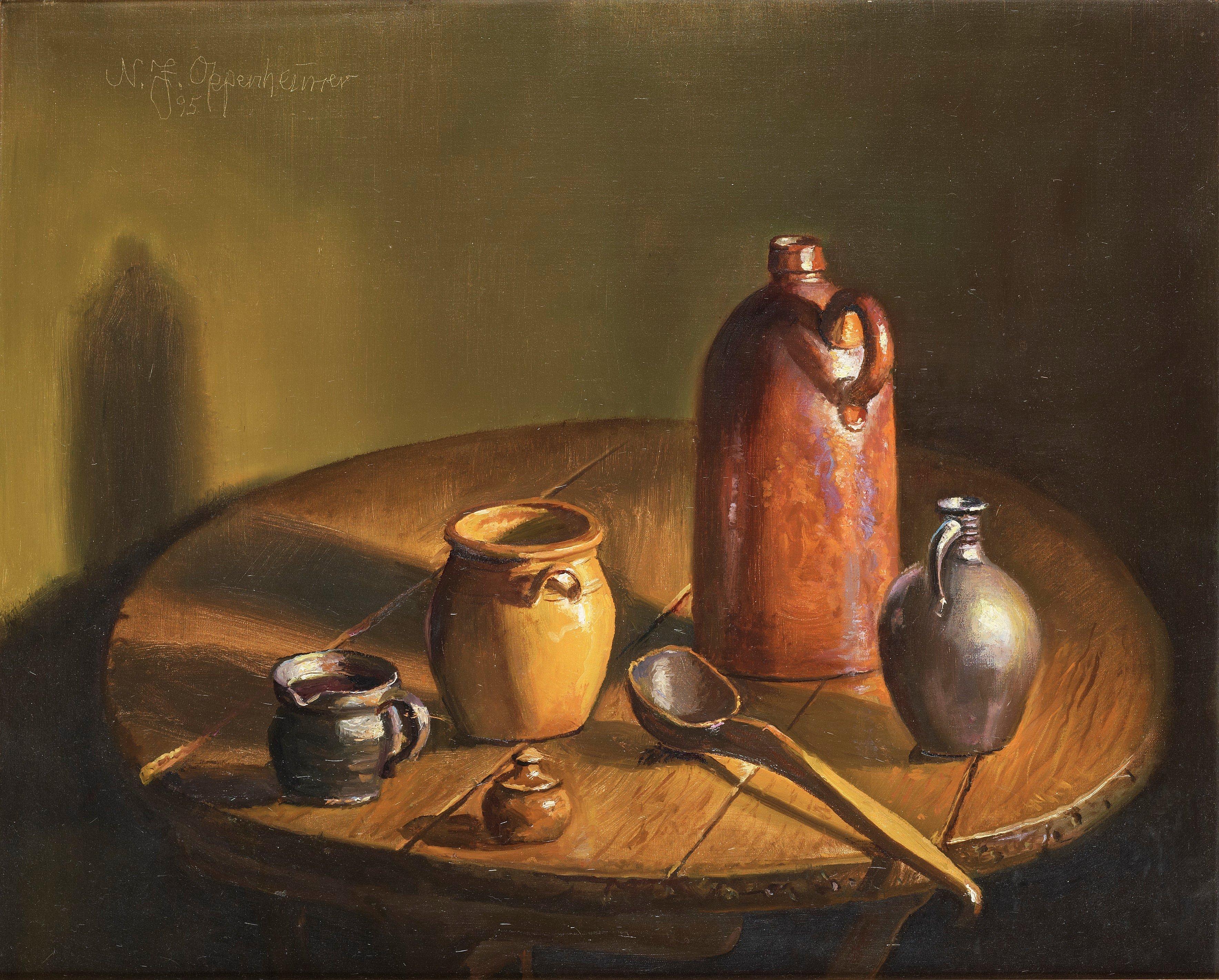 Johnny Oppenheimer - Still life with jug