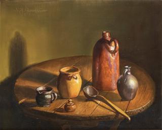 Johnny Oppenheimer - Still life with jug