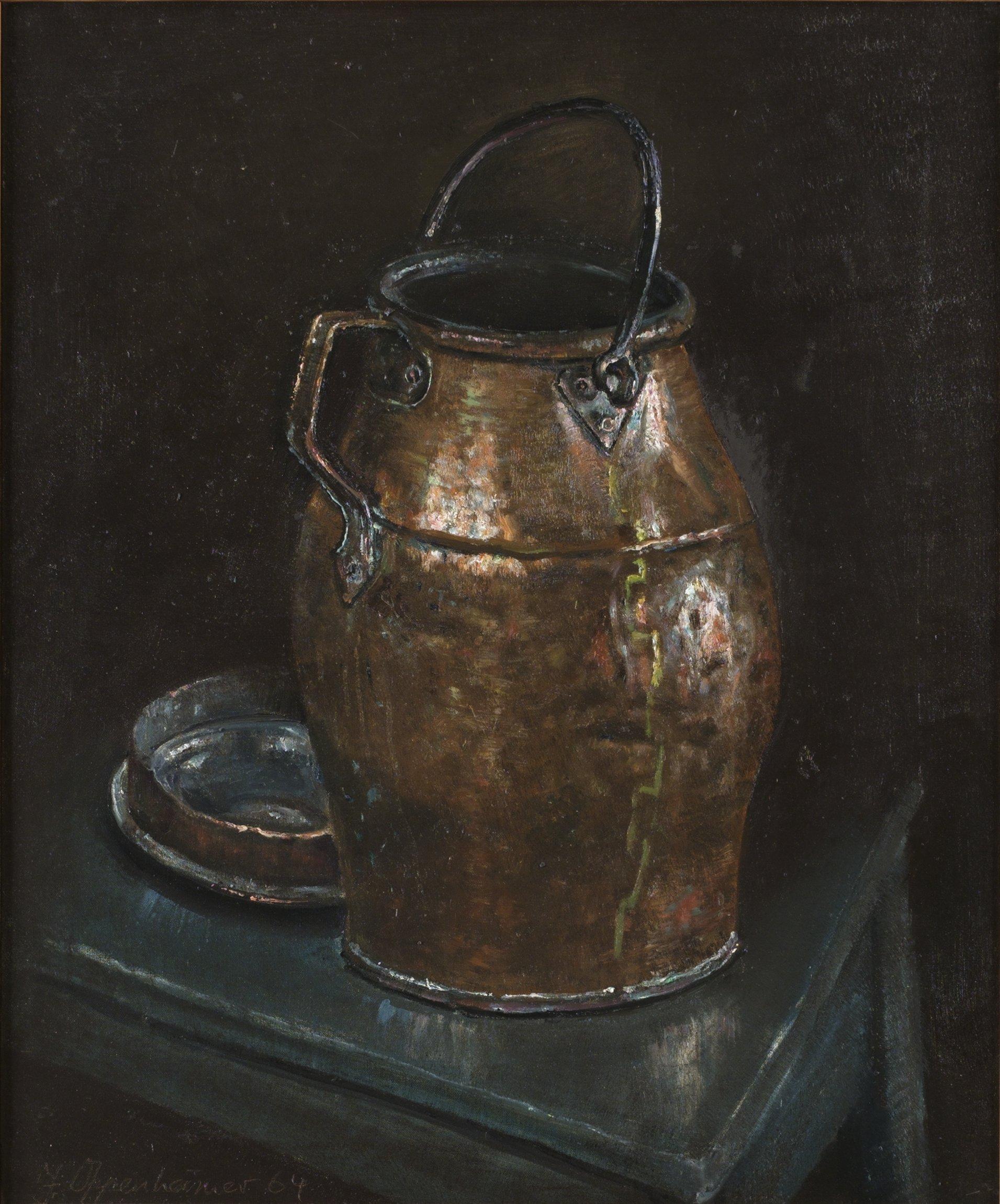 Johnny Oppenheimer - Stilleben med kopparkittel
