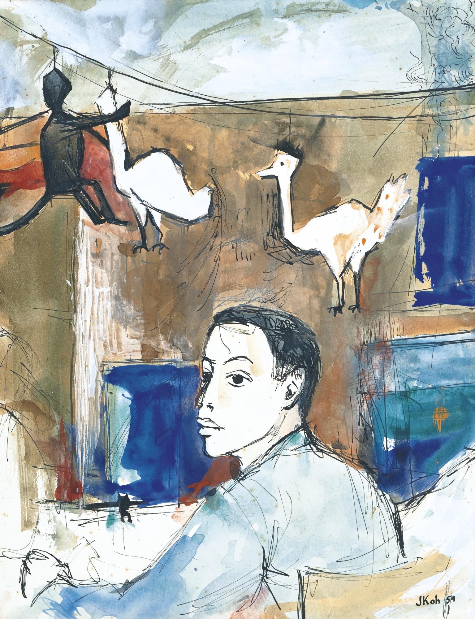 Jolly Koh - Self Portrait In Studio