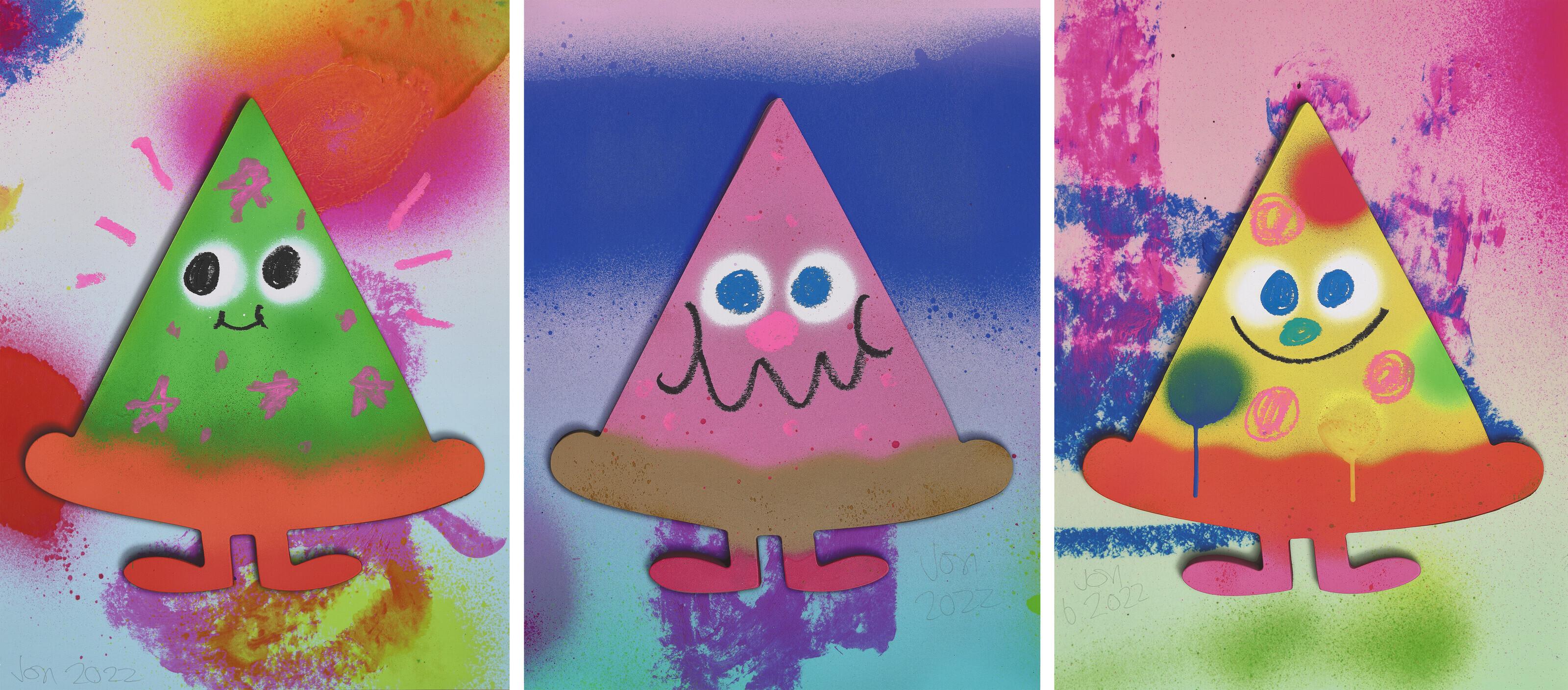 Jon Burgerman - Jon’s Pizza Shop Project