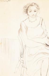 Jon Molvig - Seated Woman