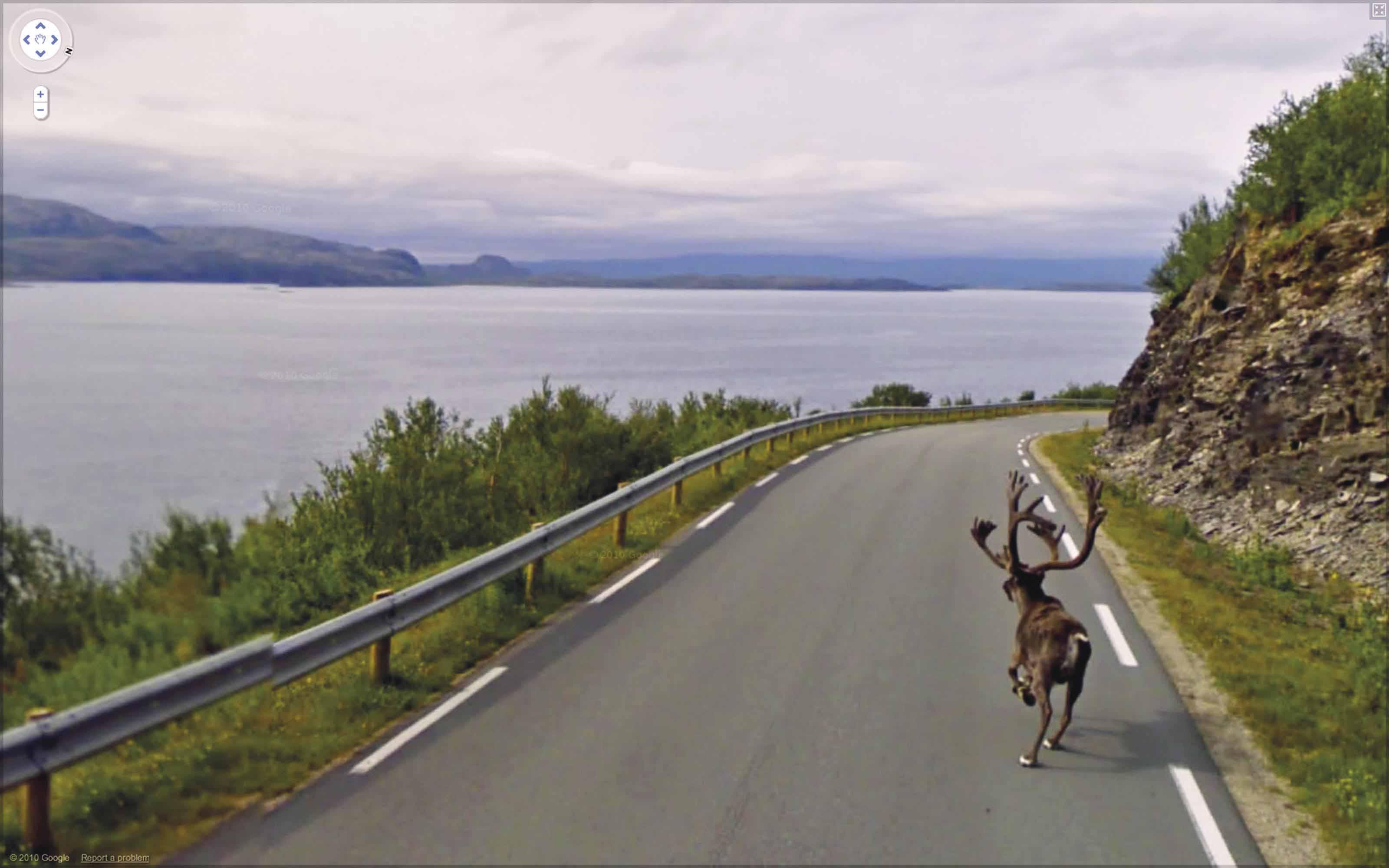 Jon Rafman - Rv888, Finnmark, Norway - Google View
