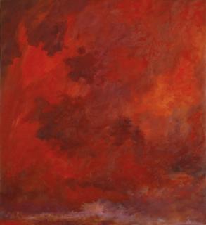 Jon Schueler - Red Sky