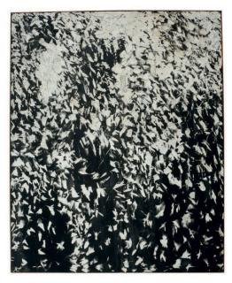 Jon Schueler - White on Black