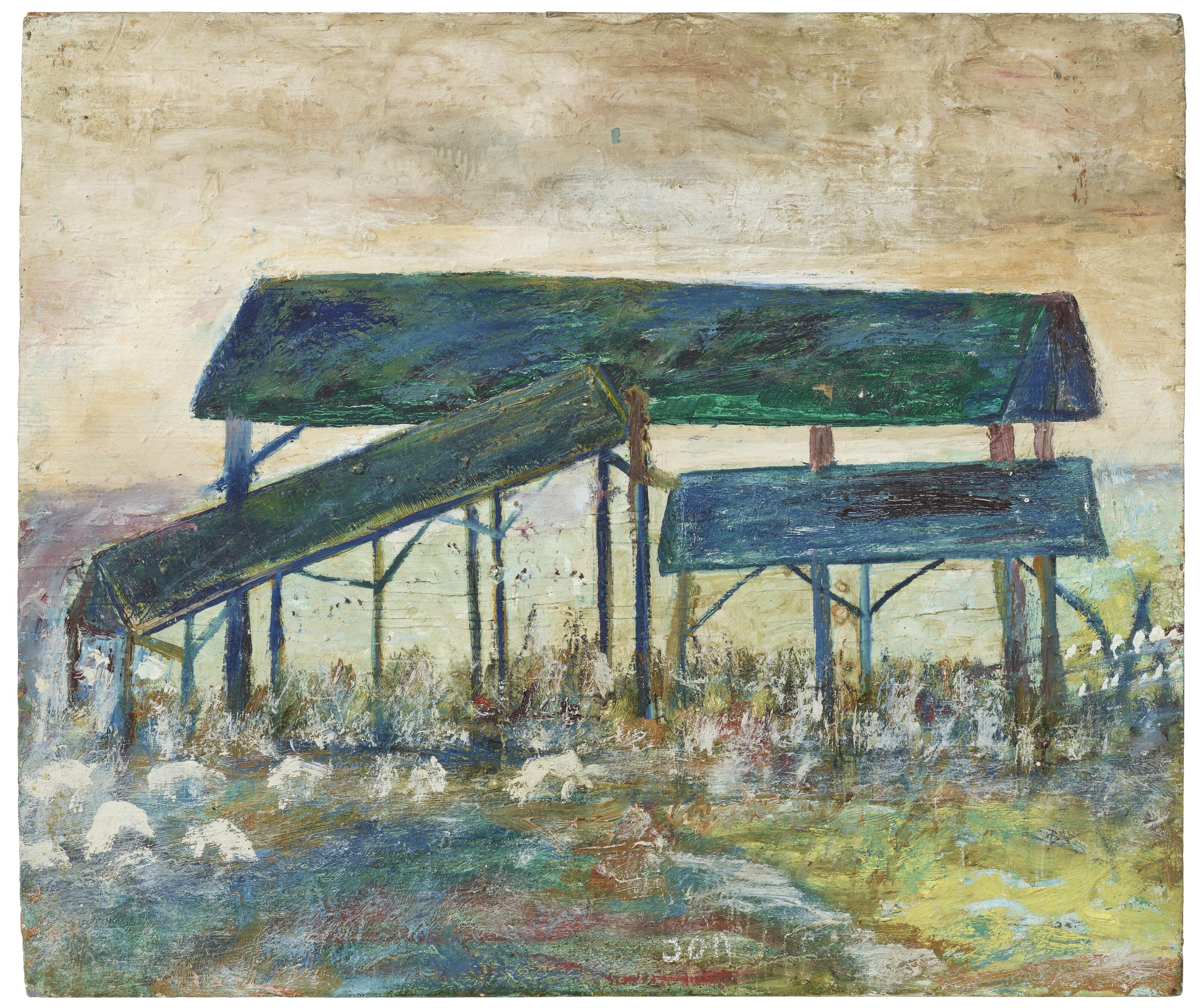 Jon Serl - Cattle Sheds In Arizona
