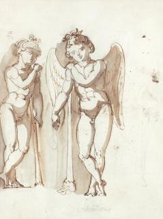 Jonas Åkerström - Figure composition with angel and man