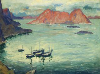 Jonas Lie - Midnight, Lofoten Islands, Norway