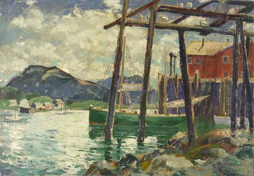 Jonas Lie - Old Wharfs