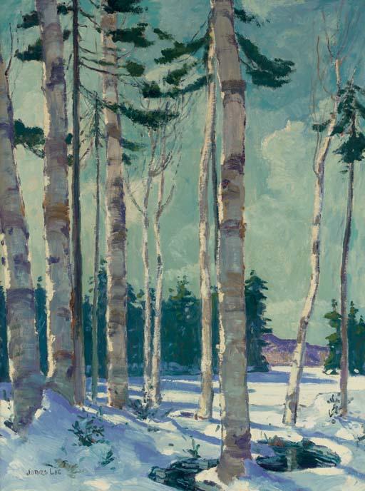 Jonas Lie - Winter Landscape