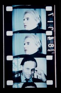 Jonas Mekas - Self-portrait with Andy, circa 1973 tiré du film \'The life of Andy Warhol\'