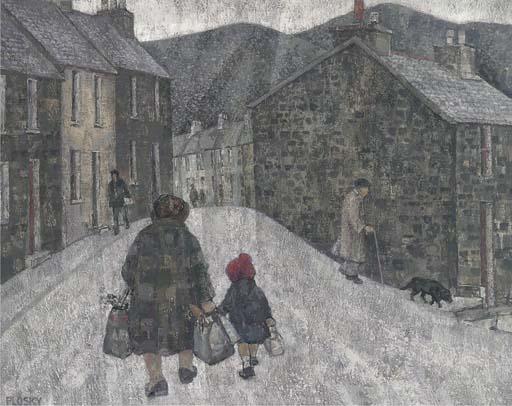 Jonas Plosky - Carrying Home the Shopping, Blaenau Ffestiniog