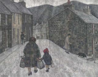 Jonas Plosky - Carrying Home the Shopping, Blaenau Ffestiniog