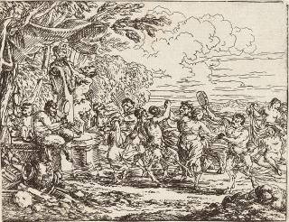 Jonas Umbach - Nymphen und Satyrn im Reigen.