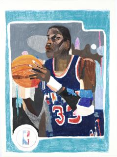 Jonas Wood - Ewing\'S Card