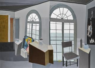 Jonas Wood - Gray Room
