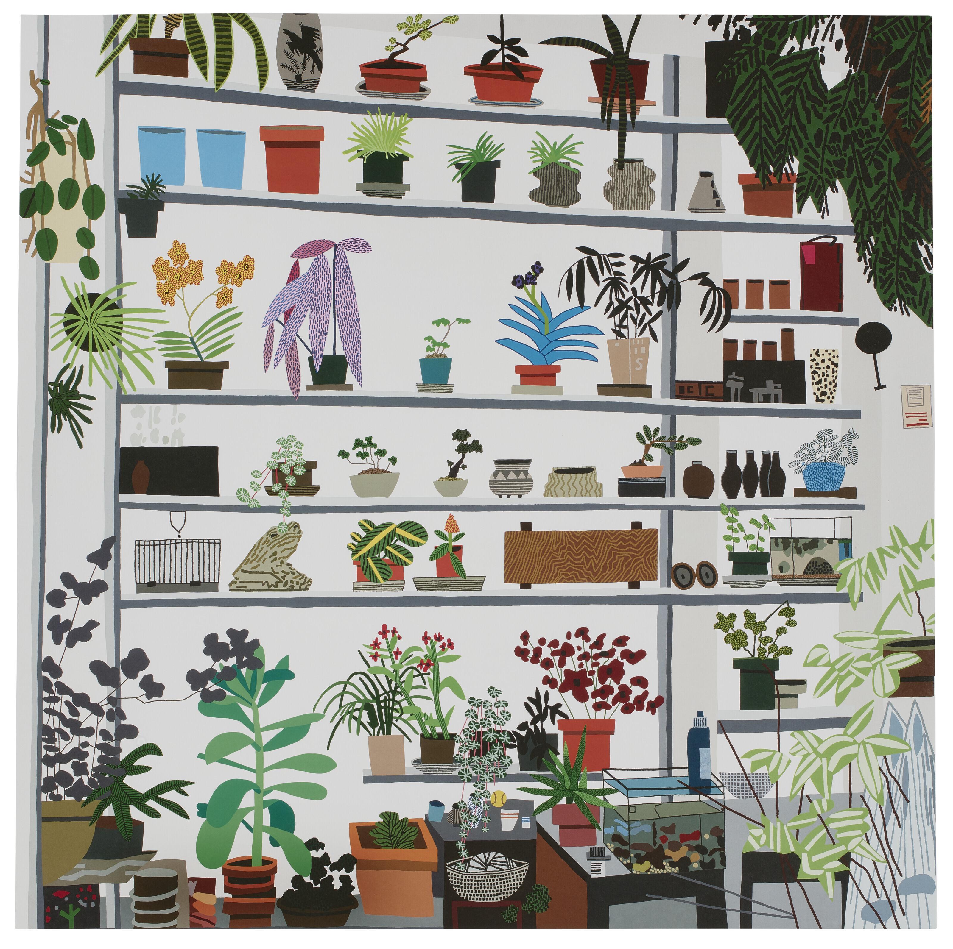 Jonas Wood - Large Shelf Still Life