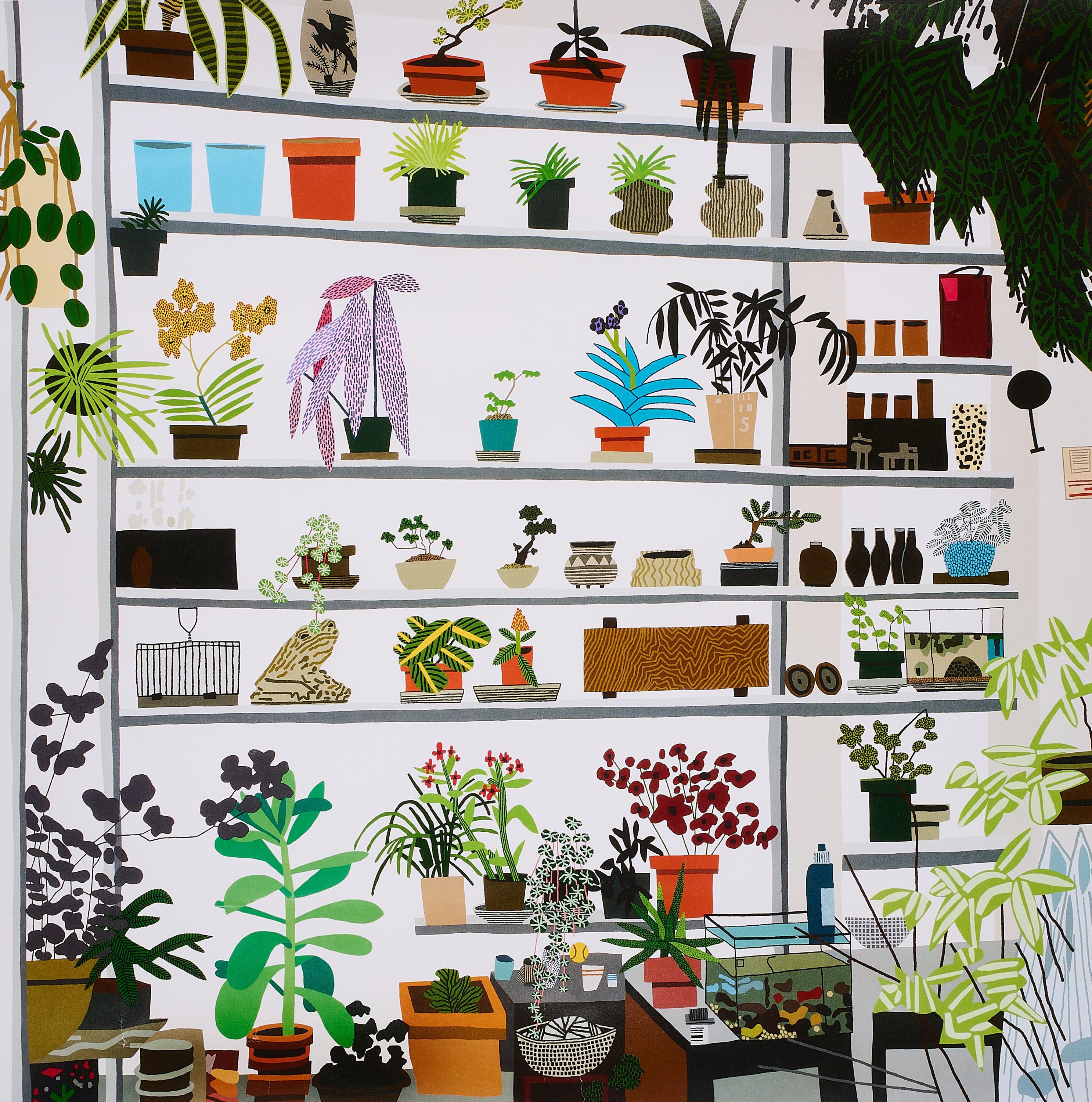 Jonas Wood - Large Shelf Still Life.