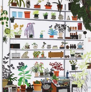 Jonas Wood - Large Shelf Still Life