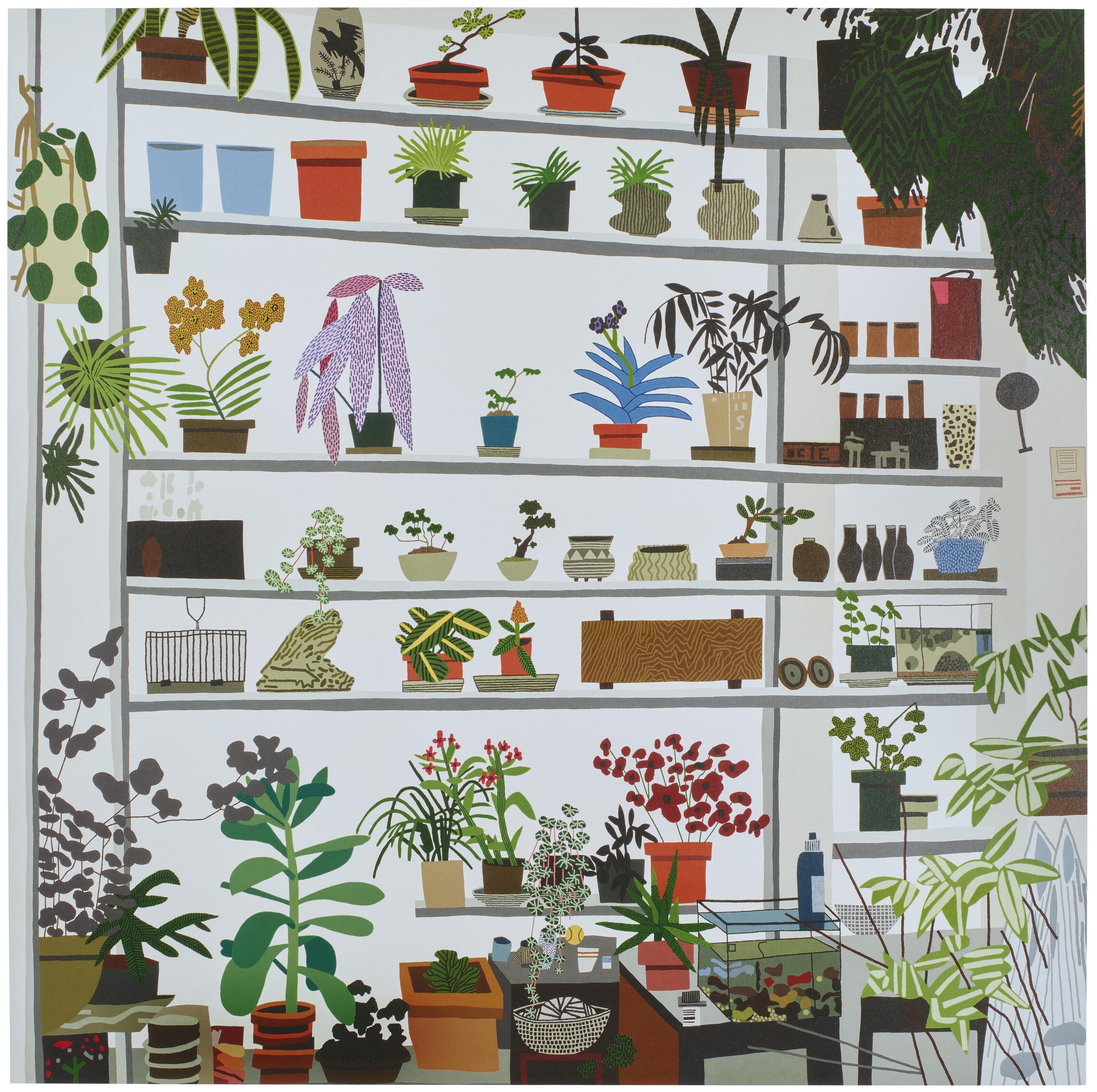 Jonas Wood - Large Shelf Still Life