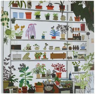 Jonas Wood - Large Shelf Still Life