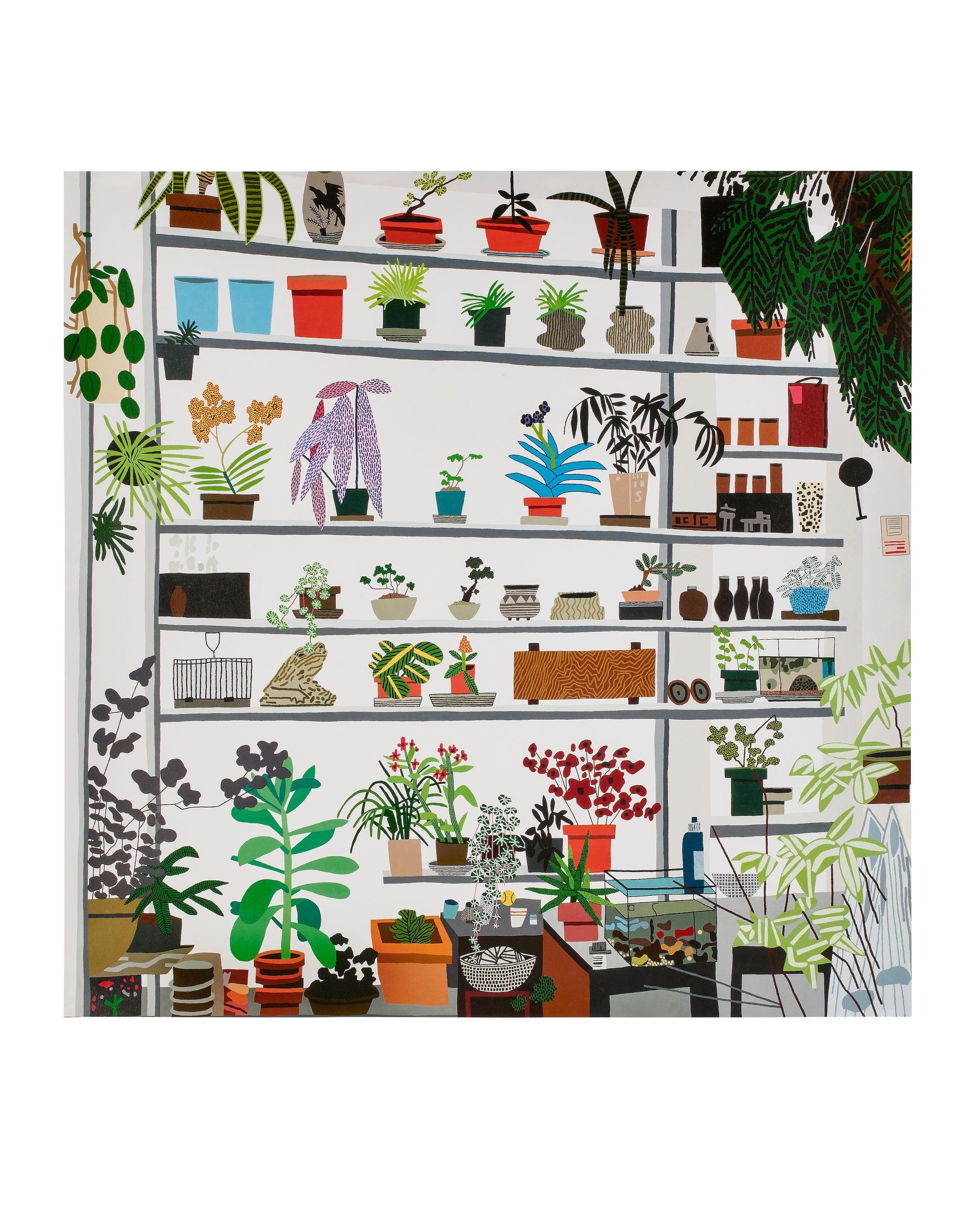 Jonas Wood - Large Shelf Still Life