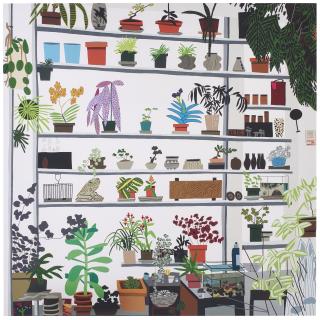 Jonas Wood - Large Shelf Still Life