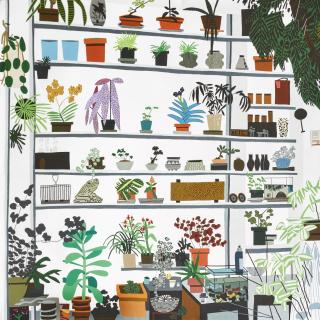 Jonas Wood - Large Shelf Still Life