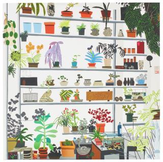 Jonas Wood - Large Shelf Still Life 