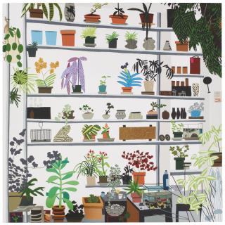 Jonas Wood - Large Shelf Still Life