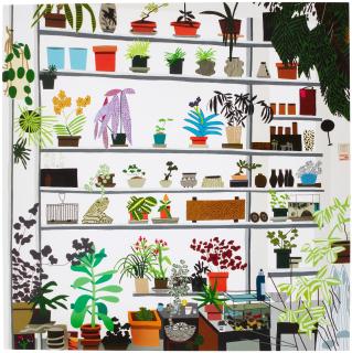 Jonas Wood - Large Shelf Still Life