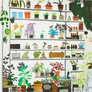 Jonas Wood - Large Shelf Still Life