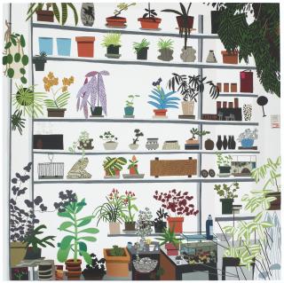 Jonas Wood - Large Shelf Still Life