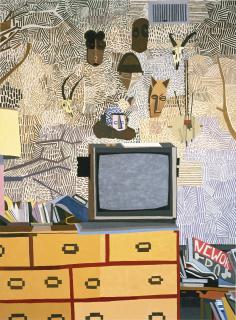 Jonas Wood - Rosy\'S Masks