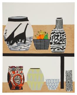 Jonas Wood - Shelf Still Life